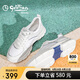 金利來（Goldlion）【斷碼清倉】男鞋百搭透氣網(wǎng)面鞋男士休閑鞋G265310312BBA白37