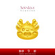 周大福SOINLOVE萌寵小金龍小金蛇黃金轉(zhuǎn)運(yùn)珠配手繩 VR1201七夕