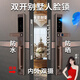 CARDORIA全自動(dòng)戶(hù)外防水別墅雙開(kāi)門(mén)智能鎖人臉識別掌靜脈指紋密碼防盜門(mén)鎖 D36雙開(kāi)門(mén)-紅古銅