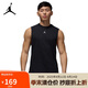耐克NIKE男無袖背心喬丹 JORDAN Dry-FIT 速干透氣FN5857-010黑M