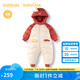巴拉巴拉balaOne童裝兒童羽絨服連體衣2025冬裝哈衣爬服萌趣208425120204