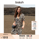 ba&sh bash法式氣質(zhì)v領(lǐng)短袖碎花茶歇連衣裙多色女1E22TAIS NOIR S (0)