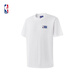 NBA 聯(lián)盟球隊文化系列T恤 籃球運動(dòng)時(shí)尚簡(jiǎn)約純色T恤 騰訊體育 白色 M