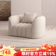 梧梓沙發(fā)簡(jiǎn)約小戶型客廳直排一字型北歐美容院接待休息區(qū)網(wǎng)紅款 單人位沙發(fā)