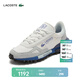 LACOSTE【王一博同款】法國鱷魚男鞋25春夏新款男式皮革運(yùn)動鞋|49SMA0002 1T3/白色/淺藍(lán)色 43 9