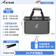 Aoran戶(hù)外露營(yíng)保溫箱便攜式冰袋車(chē)載露營(yíng)冷藏箱冰保冷包飯盒袋肩帶款 灰色31L（送冰袋*5+儲水袋5L*1）