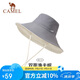 駱駝雙面防曬漁夫帽女防紫外線(xiàn)upf50+大帽檐遮陽(yáng)帽子575BAPY052