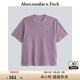ABERCROMBIE & FITCH【基礎(chǔ)多色T】男裝25夏季新款經(jīng)典小麋鹿棉質(zhì)短袖T恤KI124-9235 紫紅色 M (180/100A)