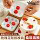 束語(yǔ)英國(guó)玫瑰花硅膠模具九連巧克力蛋糕翻糖食品級(jí)烘焙工具花朵立體小 九連玫瑰翻糖模具-1個(gè)裝