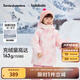 巴拉巴拉童裝女童羽絨服冬裝兒童三麗鷗外套【庫(kù)洛米IP】 紅色調(diào)00366-白鴨絨 120 充絨量114g
