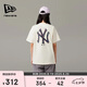 NEW ERA紐亦華MLB短袖男女同款夏季NY刺繡潮流休閑短袖T恤14112263-XL