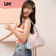 LEE2025新款云吞包手提單肩托特腋下餃子月牙女包上課通勤大學(xué)生書(shū)包 粉色