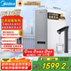 美的（Midea）【白澤Max 1200G】0阻垢劑凈水器國(guó)家補(bǔ)貼家用 6年RO反滲透廚下式直飲過(guò)濾凈水機(jī) 觸控屏雙出水