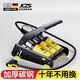 JCZS德國品牌腳踩打氣筒新型高壓充氣泵小轎汽車(chē)用車(chē)載輪胎氣壓表 黃色- 加粗高壓3缸