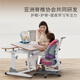 大將作（kid2youth）兒童學(xué)習桌椅套裝小學(xué)生青少年初中專(zhuān)用可升降家用G6CS寫(xiě)作業(yè)矯正 G6CS潔白117+UP護脊椅 117cm