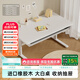 黑白調(diào)兒童A2兒童學(xué)習桌大白桌實木升降桌書桌學(xué)習桌電腦桌帶抽屜 120*70cm