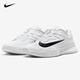 耐克（NIKE）25新款VAPOR PRO 3女子網(wǎng)球鞋透氣輕便Air Zoom緩震運動(dòng)鞋 溫網(wǎng)白/黑FZ2158-101 38.5