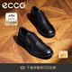 愛步（ECCO）皮鞋男 通勤德比鞋商務皮鞋男軟底系帶男士皮鞋 S輕巧混合520304 黑色52030401001 40
