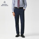 布克兄弟（BrooksBrothers）男士25早秋新款按扣刺繡logo休閑長(zhǎng)褲 4004-藏青色 31 31/32
