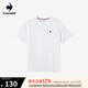 樂(lè)卡克法國(guó)公雞夏季圓領(lǐng)短袖T恤 L242UECA0301 瓷白色 XL
