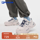 FILA FUSION斐樂潮牌女鞋BIANCO厚底潮鞋2025冬新款硬糖鞋老爹鞋 香雪白/太空銀-WS 35.5