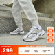 耐克（NIKE）AL8女子運(yùn)動鞋秋季復(fù)古跑鞋風(fēng)透氣翻毛皮網(wǎng)眼時尚FJ3794 101白/金屬銀/煙灰/黑/淺灰 38