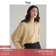 旅途原品（ltyp）夏裝女亞麻襯衫漢麻休閑防嗮套裝 襯衫/闊腿短褲寬松新款 襯衫-甘草黃-漢麻亞麻 M （現(xiàn)貨）