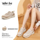 Walker Shop奧卡索休閑鞋女徒步登山網(wǎng)面鞋女戶外運(yùn)動鞋女健步鞋151016淺灰38