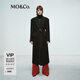 MO&Co.RECTO設(shè)計師聯(lián)名冬新品綿羊毛羊駝毛外套大衣裝