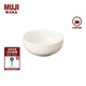 無印良品（MUJI）米瓷碗 餐具 湯碗 飯碗 面碗 小 直徑11.5*高 5cm