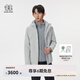 KOLON SPORT/可隆棉服三合一夾克 男子防水防風(fēng)透濕銀標(biāo)P棉戶外沖鋒衣 LHJK5WNT15-LG 淺灰 M 170/92A