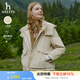 哈吉斯（HAZZYS）女裝 秋冬款女士【PHIZ系列】三防羽絨服ASFSU0BDX96 米色BI M (160/84A 38)
