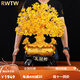 RWTW黃水晶發(fā)財(cái)樹擺件搖錢樹聚寶盆辦公室店鋪酒柜裝飾品開業(yè)禮品 DWS 65寸發(fā)財(cái)樹黃水晶 44*44*