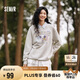 森馬迪士尼米奇IP衛(wèi)衣女中長(zhǎng)款可愛(ài)印花25春棉質(zhì)上衣109125116004