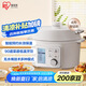 愛麗思（IRIS）電壓力鍋 2.2L小電飯煲 智能預約 高壓鍋 電火鍋 佳節(jié)送禮 旋鈕款白色 90道菜譜 4L