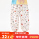 嘟嘟家寶寶防蚊褲夏季兒童沙灘褲子夏裝滿(mǎn)印男童寬松長(zhǎng)褲女童休閑褲薄款 小汽車(chē)滿(mǎn)印 90