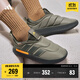 adidas ADIPUFF面包鞋柔軟舒適保暖棉鞋秋冬阿迪達斯官方輕運動(dòng) 橄欖綠/草綠色/棕色   40.5
