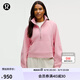 lululemon丨Scuba 女士超寬松款煙囪領(lǐng)衛(wèi)衣 LW3IJ6S 潮汐粉 XL /XXL