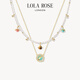 LOLA ROSE羅拉玫瑰日心說(shuō)珍珠項鏈女鎖骨鏈生日禮物節日禮物送女友 歐泊星球項鏈+珍珠項鏈套裝