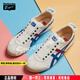 Onitsuka Tiger鬼塚虎男鞋女鞋 經(jīng)典休閑運(yùn)動(dòng)鞋MEXICO 66帆布懶人鞋一腳穿休閑鞋 經(jīng)典紅白藍(lán)/帆布透氣/ 37.5