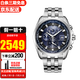 西鐵城（CITIZEN）手表男光動(dòng)能萬(wàn)年歷多功能指針商務(wù)休閑表男表 AT9031-52L【香港直郵】