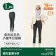 松山棉店【自由穿小暖羊打底褲】保暖打底褲女含羊毛可外穿高腰大碼保暖褲 深灰 M (推薦95-110斤)