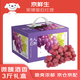 京鮮生 妮娜皇后葡萄 紅酒味無籽紅提3斤禮盒裝 單果12g起 生鮮高端水果