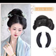 漢服假發(fā)古風(fēng)發(fā)髻盤(pán)發(fā)女全發(fā)絲古裝唐風(fēng)宋制發(fā)型云溪發(fā)包墊發(fā)頭飾 云溪發(fā)髻  組合款2 1