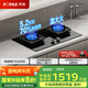 方太灶具TF29B燃氣灶爐雙灶家用嵌入式5.2kW*猛火一級能效70%熱效率可調(diào)節(jié)底盤 天然氣/液化氣可選 70%熱效率天然氣 可調(diào)節(jié)猛火新款灶具
