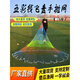漁之源撒網(wǎng)小型老式純手工大力馬編織手拋網(wǎng)圓鏈狗鏈鐵鏈捕魚(yú)網(wǎng)甩網(wǎng)旋網(wǎng) 升級款--五彩飛盤(pán)420【鋼墜款】