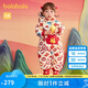 巴拉巴拉兒童寶寶連體衣新生嬰兒衣服羽絨拜年服2025新年春裝209125120201