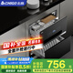 志高（CHIGO）嵌入式消毒柜家用小型廚房碗筷餐具多功能三層120L大容量立式高溫消毒碗柜 二星級 120L 內(nèi)三層12鍵豪配款