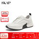 SKAP2024秋季簡(jiǎn)約旋轉(zhuǎn)扣輕質(zhì)厚底運(yùn)動(dòng)休閑男鞋A5L11CM4 米白 39