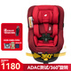 巧兒宜（JOIE）兒童安全座椅isofix硬接口0-4歲360°旋轉(zhuǎn)陀螺勇士Spin 360 陀螺勇士360°  紅色 ISOFIX